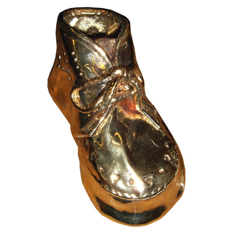 Babyschuh Vergoldet