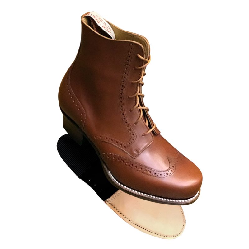 Derby Full Brogue Damenstiefel